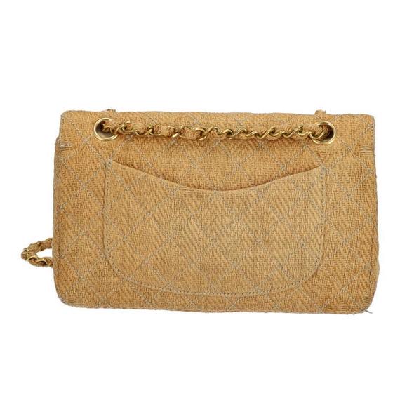 Chanel Shoulder Flap Nishijin Bag W Chain Textile Matelasse - Picture 1 of 9